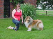 Fiona mit Hasi
